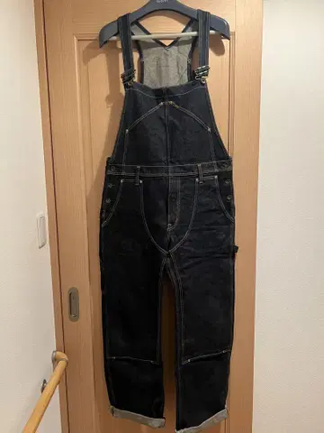 IRON HEART 21oz 오버롤 W36 L34