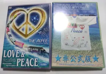 THE ALFEE LOVE & PEACE DVD 2004 2권 세트
