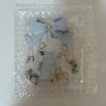 후쿠야 아크릴 프레임 플라워 가든 캐릭터 복상 블루 화이트