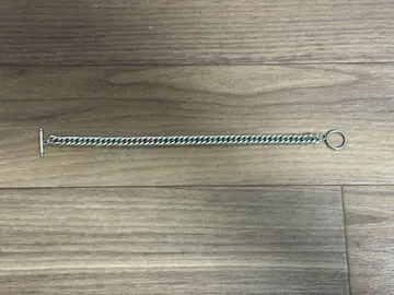 실버 체인 팔찌 약 20cm