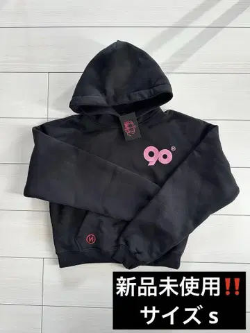 9090 크롭 후드티 (S)