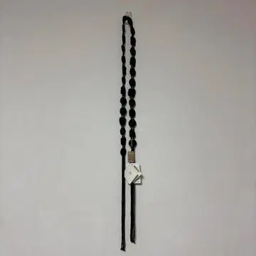 과테말라 산 CORNICE 비즈 목걸이 블랙