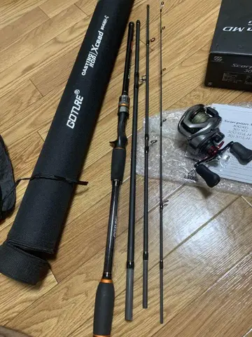 SHIMANO Scorpion MD 301XG. GOTURE 804 MH