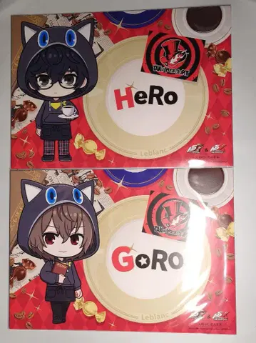 페르소나 5 주인공 아케치 런치 매트 아모 카페