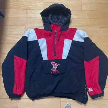 가격 인하했습니다 Starter 나일론 자켓 후드 부착 빨검