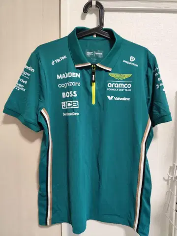 [ 새상품급 ] 아스톤 마틴 F1 공식 셔츠 2025-2026 M 사이즈