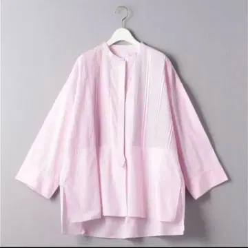 pheeta trinity 핑크 7부 소매 셔츠