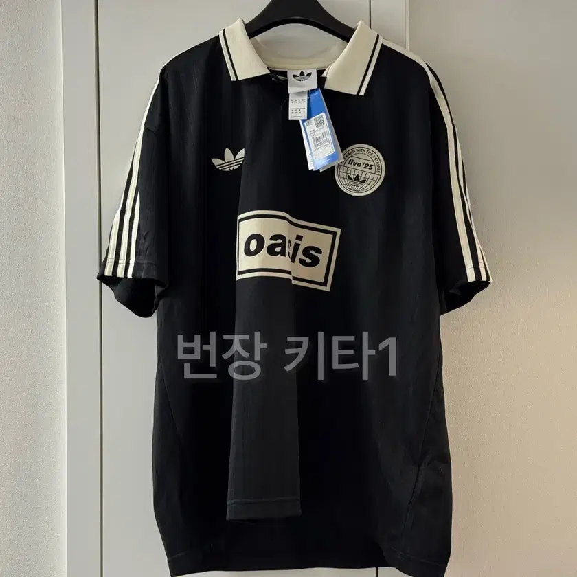 ADIDAS | 아디다스 Oasis Adidas Football Shirt Jacquard Jersey