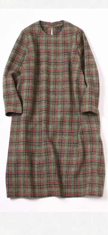 45R 키라키라 타탄 DRESS