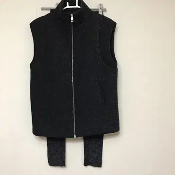 ZARA 라메 베스트와 레깅스