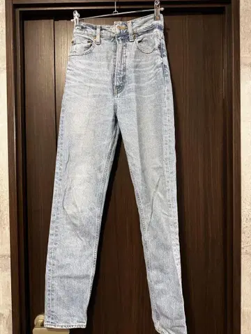 MOUSSY 라이트 블루 스트레이트 데님