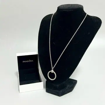 새상품급 Pandora 판도라 여성용 목걸이 sv925 13g