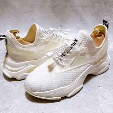정가 12,100엔 Steve Madden 스타일리시 니트 스니커즈
