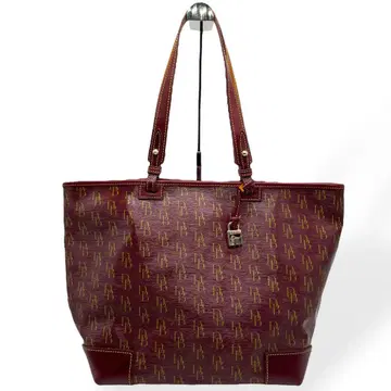 컨디션 최상 DOONEY & BOURKE 토트백 숄더 PVC 가죽