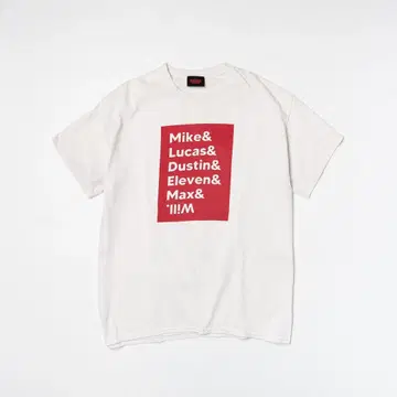 [레어] STRANGER THINGS 기묘한 이야기 티셔츠