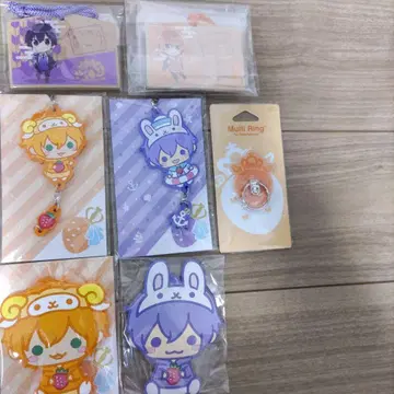 스토푸리 젤 나나모리님 고무 스트랩 그림 말 거울 멀티 링크