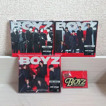 SixTONES BOYZ 싱글 3가지 형태 초회반A 초회반B 일반ver