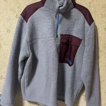 THE NORTH FACE 플리스 자켓 XL 그레이/버건디