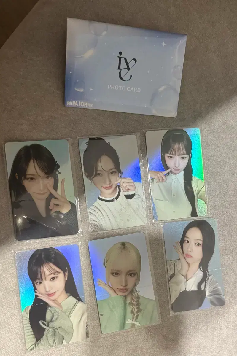파파존스 아이브포토카드set