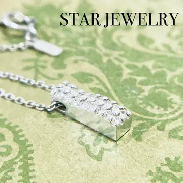 STAR JEWELRY 큐빅 925 목걸이 A254055