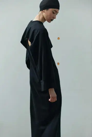 리틀스 긴팔 셋업 원피스 드레스 블랙