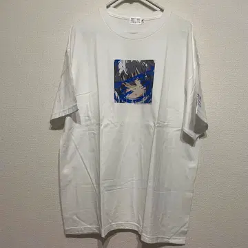 공각기동대 사메호시 콜라보T셔츠 화이트 XL 미사용 새상품