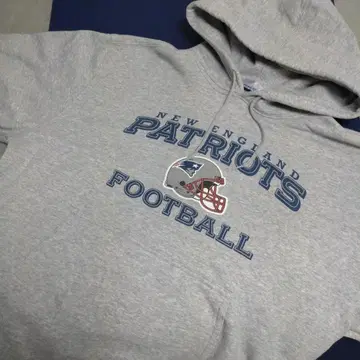 리복 NFL 뉴잉글랜드 페이트리어츠 후드 맨투맨 L