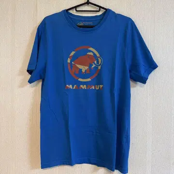 MAMMUT 파랑 T셔츠