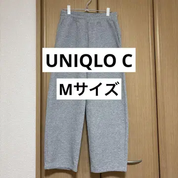 [ UNIQLO ] 맨투맨 와이드 팬츠/표시 사이즈 M 사이즈 그레이