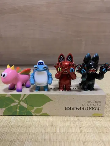 가챠가챠 피규어 4체 세트