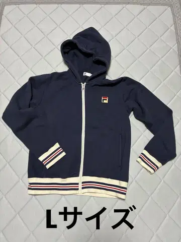 남성용 L 사이즈 휠라 후드티 FILA