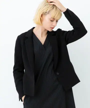STUDIOUS 블랙 오리지널 테일러드 자켓 M 사이즈