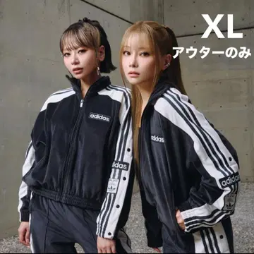 아디다스 adidas W ADIBREAK VELOUR 아우터 XL 블랙
