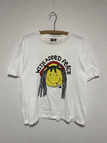 90s USA JAMAICAN STYLE 스마일 니코짱 T셔츠