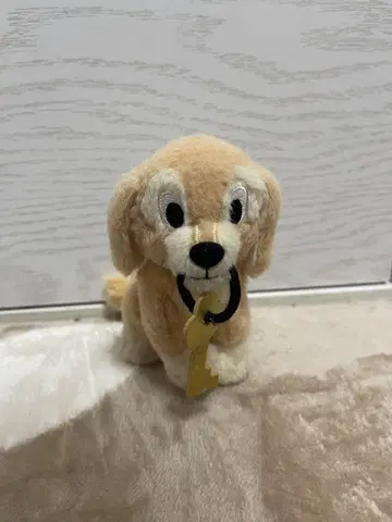 도쿄 디즈니랜드 캐리비안의 해적 열쇠를 문 강아지 인형 배지