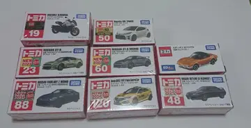 토미카 미니카 세트 바이크와 NISSAN 등 차량 8점 세트