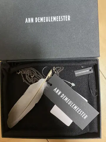 ANN DEMEULEMEESTER 체인 목걸이