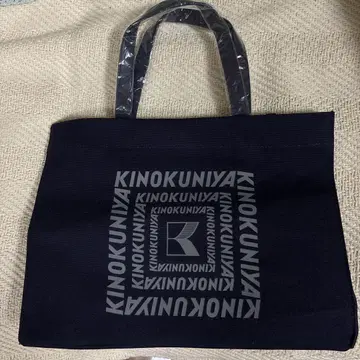 키노쿠니야 토트백 네이비