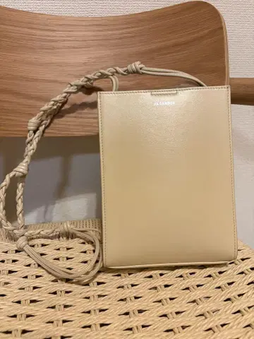 [ JIL SANDER ] 질 샌더 태슬 스몰 숄더백