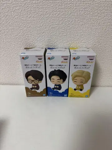 도카이 온에어 피규어 세트 3체