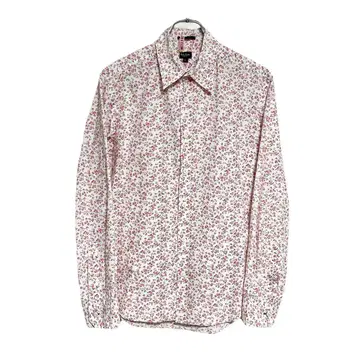 고품질 Paul Smith LONDON L 코튼 꽃무늬 셔츠 플라워