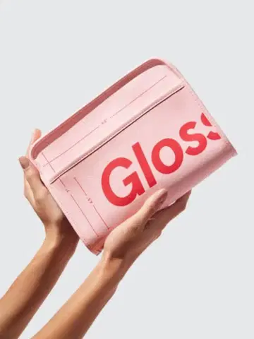 Glossier 글로시어 파우치 뷰티 백