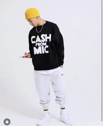 Ginrhymes CASH FROM MIC 맨투맨 HOKT