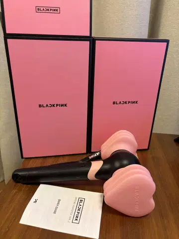 블핑 응원봉 2개 세트 BLACKPINK 하트형 응원봉