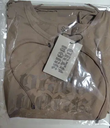 aespa dirty work 셔츠 MD 중화 중국 t shirt 브라운