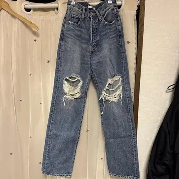 MOUSSY 데미지 데님