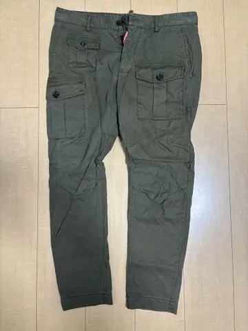 DSQUARED2 카고 팬츠 올리브