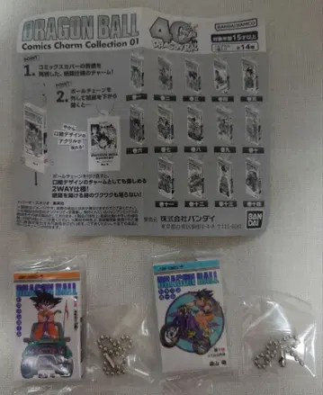 DRAGON BALL Comics Charm Collection01