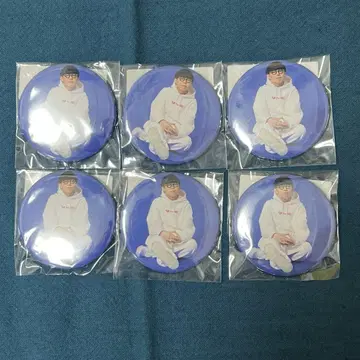 SARUKANI 팬클럽 한정판 스크래치 캔뱃지 SO-SO 6개 세트