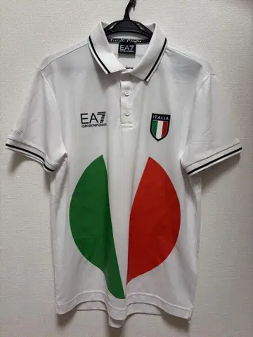 EA7 EMPORIO ARMANI 피케 셔츠 화이트